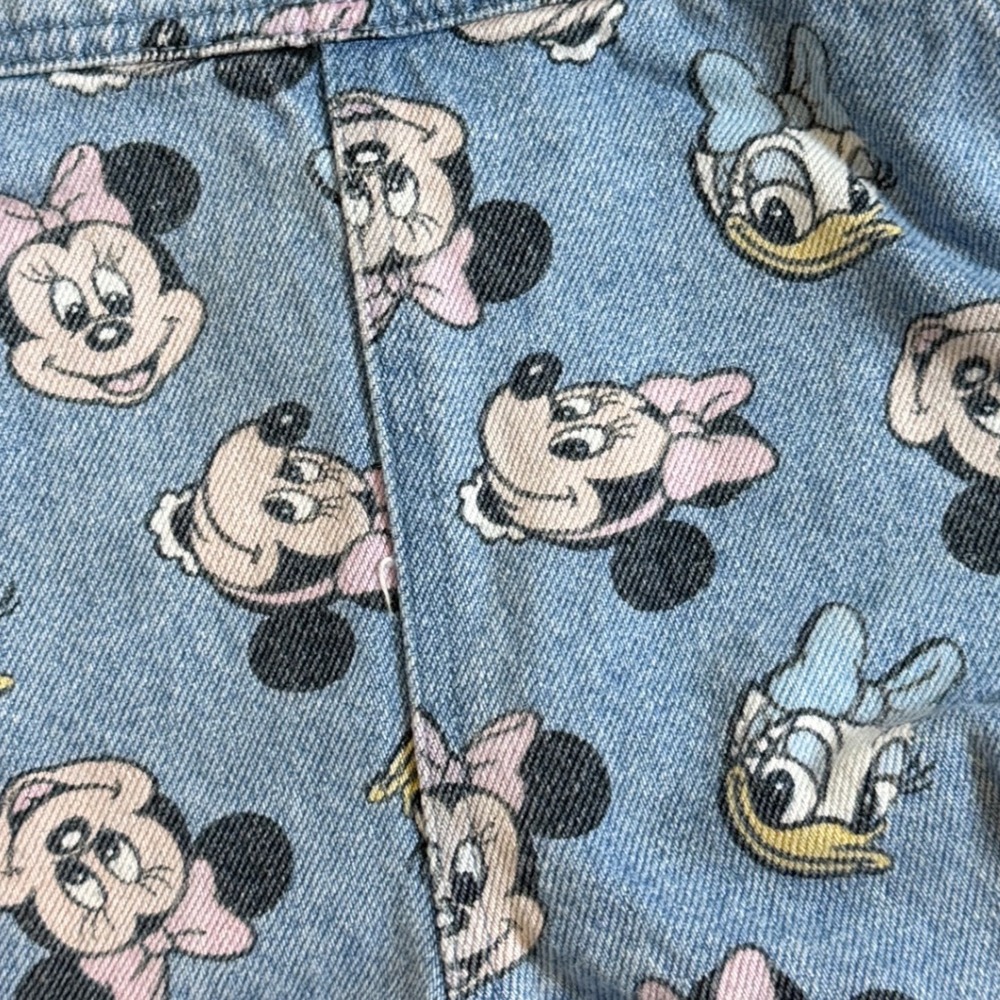 Disney Primark Girls Minnie Mouse Daisy Duck Denim Shortalls Overalls 3-4Y - Picture 6 of 12